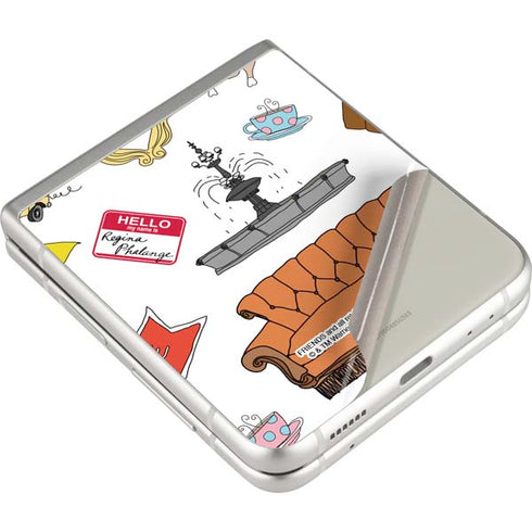 Warner Bros Classic FRIENDS Icons Galaxy Z Flip3 5G Skin