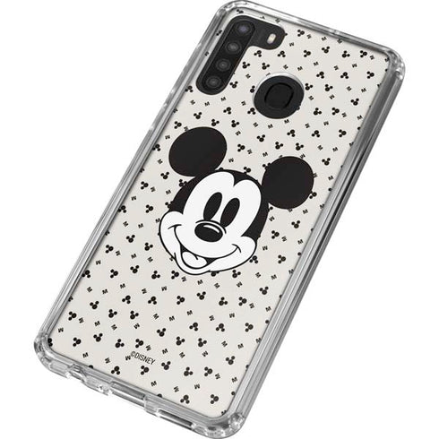 Disney Mickey Mouse Classic Galaxy A21 Clear Case