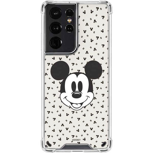 Disney Mickey Mouse Classic Galaxy S21 Ultra 5G Clear Case