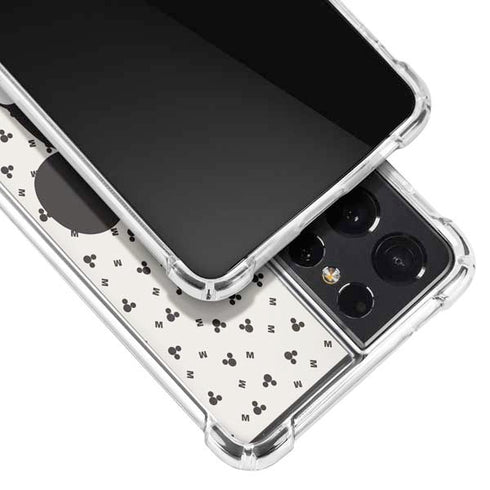 Disney Mickey Mouse Classic Galaxy S21 Ultra 5G Clear Case