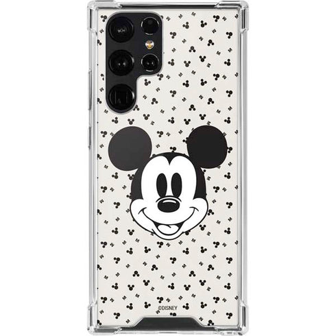 Disney Mickey Mouse Classic Galaxy S22 Ultra Clear Case