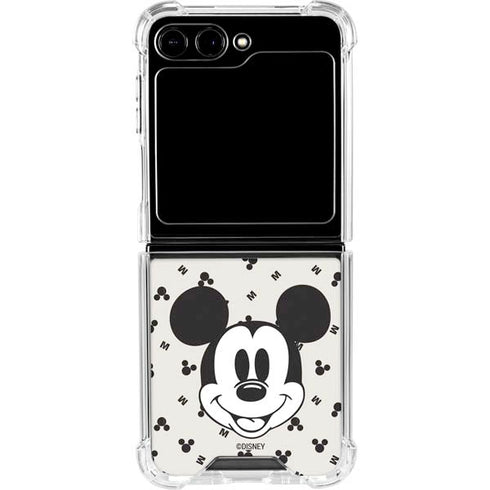 Disney Mickey Mouse Classic Galaxy Z Flip5 5G Clear Case
