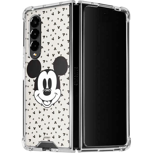 Disney Mickey Mouse Classic Galaxy Z Fold4 5G Clear Case