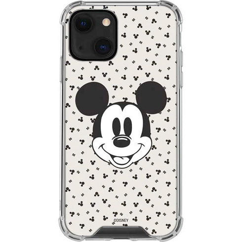 Disney Mickey Mouse Classic iPhone 13 Mini Clear Case