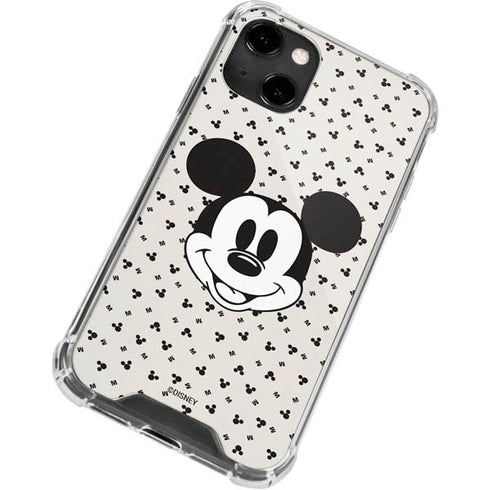 Disney Mickey Mouse Classic iPhone 14 Clear Case