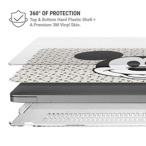 Disney Mickey Mouse Classic MacBook Pro 16in (2021-25) Case plus Skin