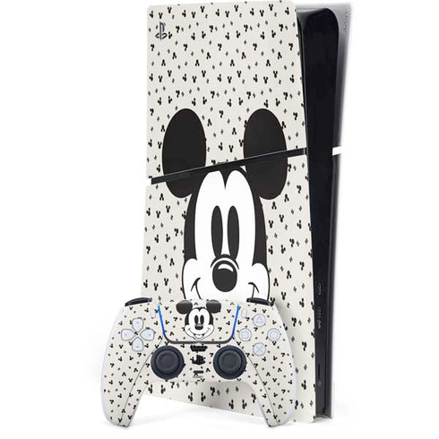 Disney Mickey Mouse Classic PS5 Slim Digital Edition Bundle Skin