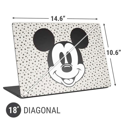 Disney Mickey Mouse Classic Universal Laptop 18in (14.6 x 10.6in) Skin