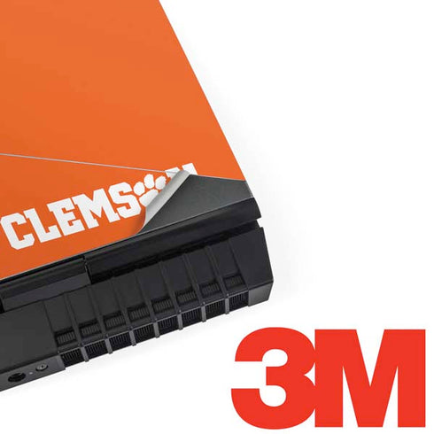Clemson University Tiger Print Dell Alienware Skin