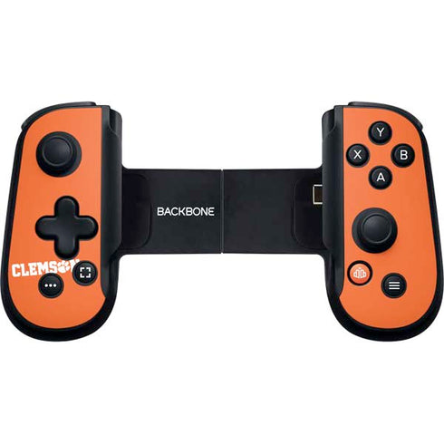 Clemson University Tiger Print Backbone One for iPhone Game Controller Skin