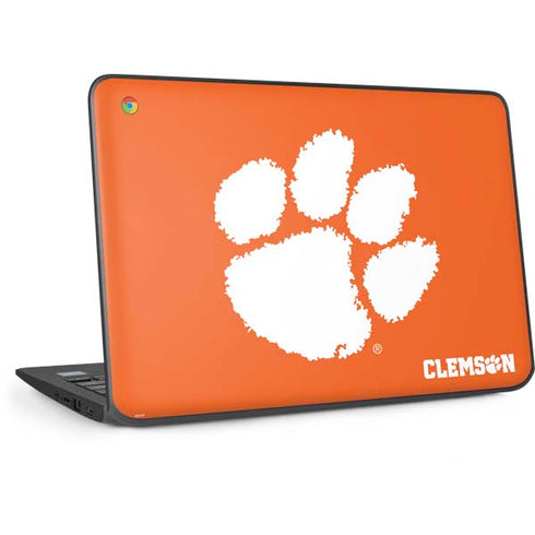 Clemson University Tiger Print HP Chromebook Skin