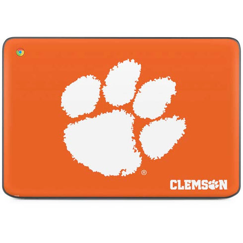 Clemson University Tiger Print HP Chromebook Skin