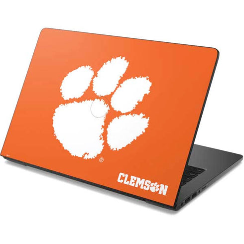 Clemson University Tiger Print Dell Chromebook Skin