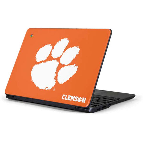 Clemson University Tiger Print Samsung Chromebook Skin