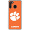 Clemson University Tiger Print Galaxy A21 Clear Case