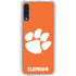 Clemson University Tiger Print Galaxy A50 Clear Case