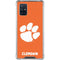 Clemson University Tiger Print Galaxy A71 5G Clear Case