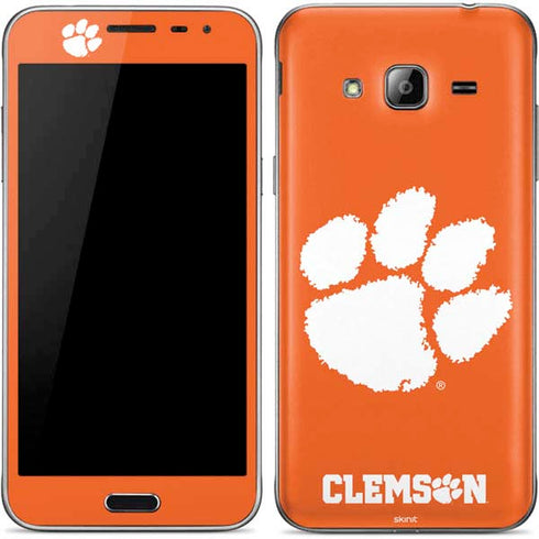 Clemson University Tiger Print Galaxy J3 Skin