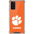 Clemson University Tiger Print Galaxy Note20 5G Clear Case