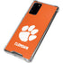 Clemson University Tiger Print Galaxy Note20 5G Clear Case