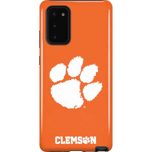 Clemson University Tiger Print Galaxy Note20 5G Pro Case