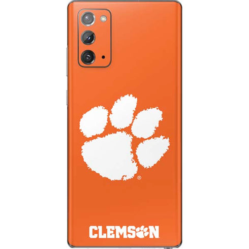 Clemson University Tiger Print Galaxy Note20 5G Skin