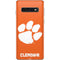 Clemson University Tiger Print Galaxy S10 Skin