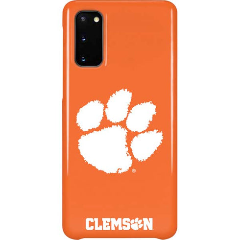 Clemson University Tiger Print Galaxy S20 Lite Case