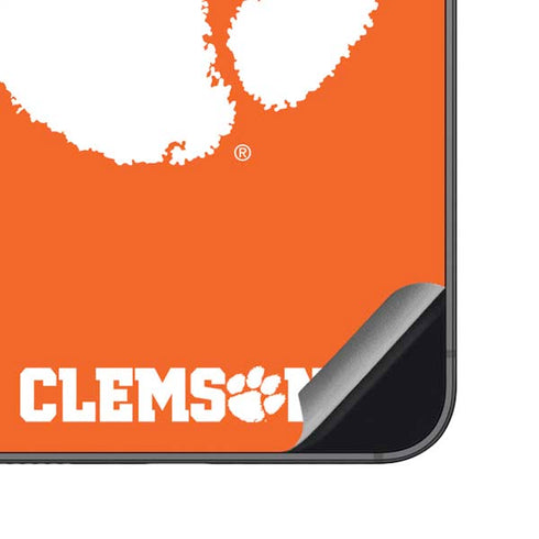 Clemson University Tiger Print Galaxy S23 FE Skin