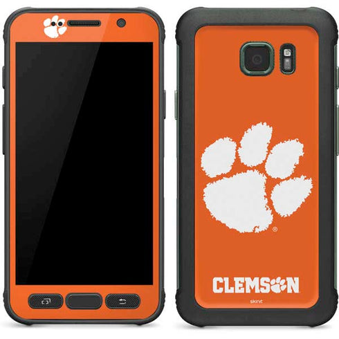 Clemson University Tiger Print Galaxy S7 Active Skin
