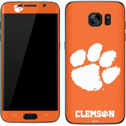 Clemson University Tiger Print Galaxy S7 Skin