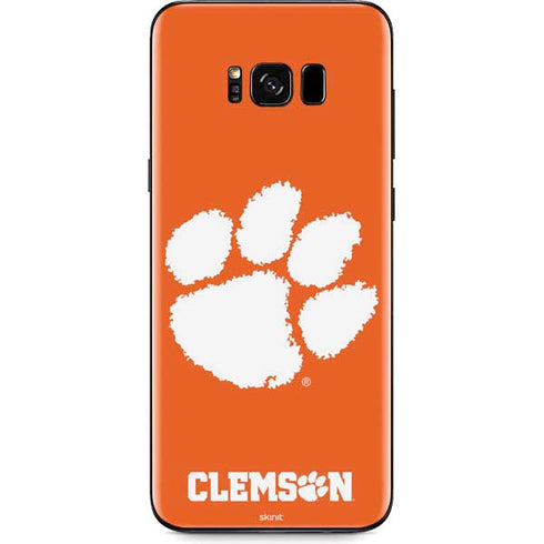 Clemson University Tiger Print Galaxy S8 Plus Skin