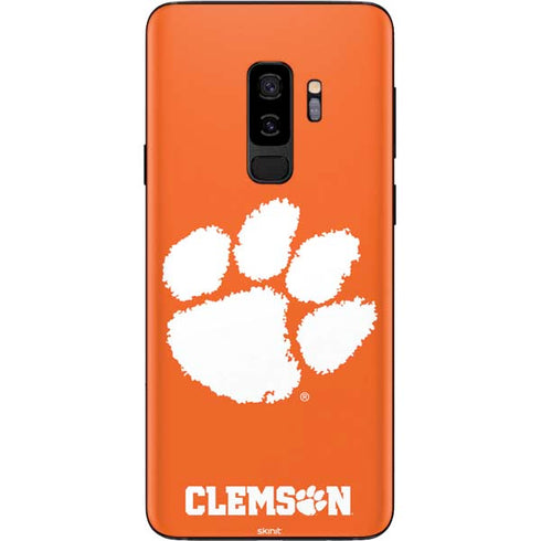 Clemson University Tiger Print Galaxy S9 Plus Skin