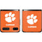 Clemson University Tiger Print Galaxy Z Flip Skin