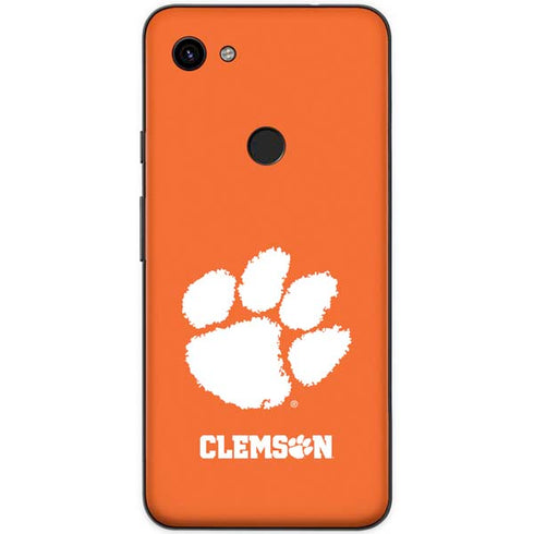 Clemson University Tiger Print Google Pixel 3a XL Skin