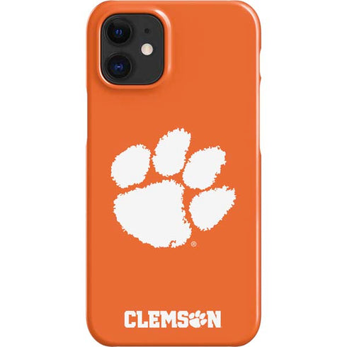 Clemson University Tiger Print iPhone 12 Mini Lite Case