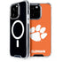 Clemson University Tiger Print iPhone 15 Pro MagSafe Case