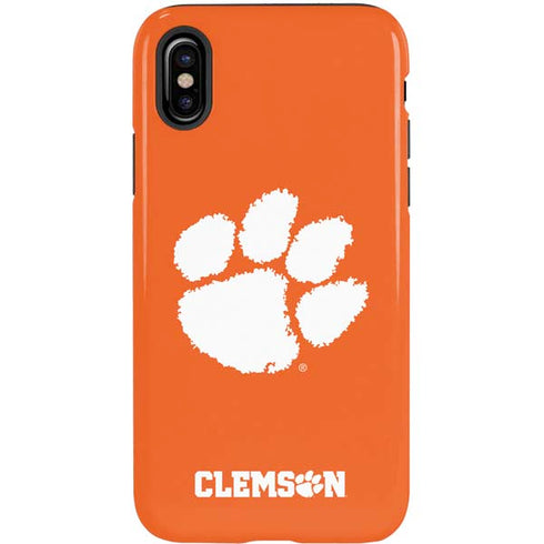 Clemson University Tiger Print iPhone X Pro Case