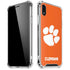 Clemson University Tiger Print iPhone XR Clear Case