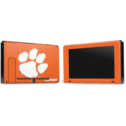 Clemson University Tiger Print Nintendo Switch Bundle Skin