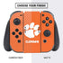 Clemson University Tiger Print Nintendo Switch Bundle Skin