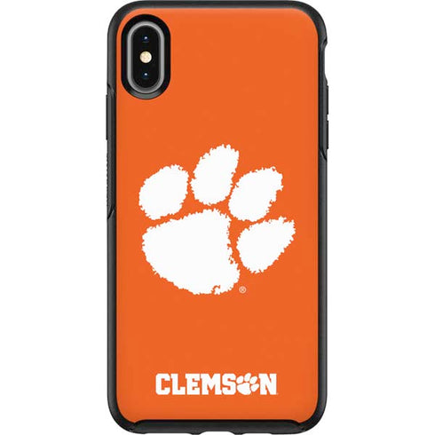 Clemson University Tiger Print Otterbox Symmetry iPhone Skin