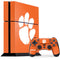 Clemson University Tiger Print PS4 Console and Controller Bundle Skin