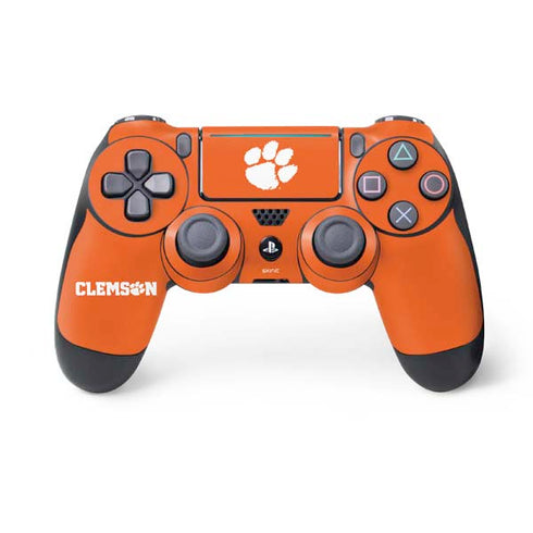 Clemson University Tiger Print PS4 Pro/Slim Controller Skin