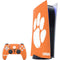 Clemson University Tiger Print PS5 Digital Edition Bundle Skin