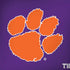 Clemson University Tiger Print Purple Dell Alienware Skin