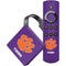 Clemson University Tiger Print Purple Amazon Fire TV Skin
