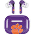 Clemson University Tiger Print Purple Apple AirPods Pro Skin