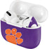 Clemson University Tiger Print Purple Apple AirPods Pro Skin