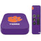 Clemson University Tiger Print Purple Apple TV Skin